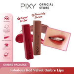 Fabulous Red Velvet Ombre Lips