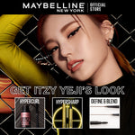 Maybelline Paket Makeup EYE Hypercurl Mascara + Hypersharp Eyeliner - Waterproof Maskara Eye Makeup Black Smudgeproof Panjang Tebal