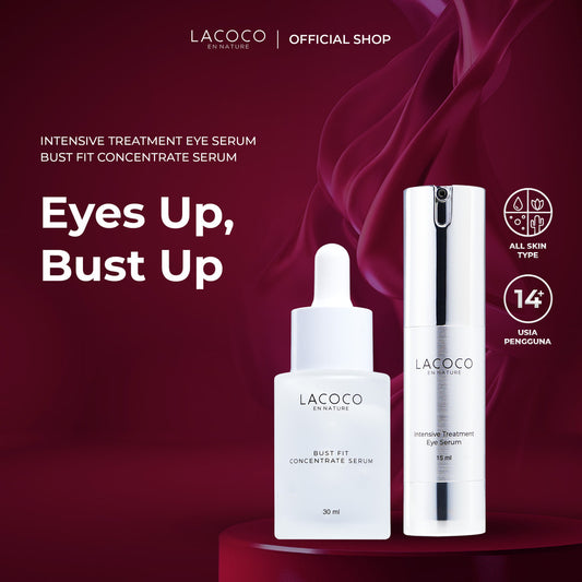 Lacoco Eyes up, Bust Up [Intensive Treatment Eye Serum + Bust Fit Concentrate Serum]