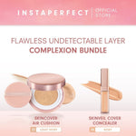 Instaperfect Flawless Undetectable Layer Complexion Bundle (Skincover Air Cushion+Skinveil Cover Concealer)
