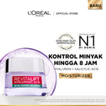 L'oreal Paris Revitalift Hyaluronic Acid 8h Oil Control Gel-Cream - Kulit Terasa Kenyal & Replumping