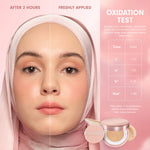 [TOP CREATOR CHOICE] Instaperfect Skincover Air Cushion SPF 50++++ 11g - Make Up Cushion Foundation Semi Matte Finish (Real Skin Buildable Coverage, Transferproof, Non Comedogenic)
