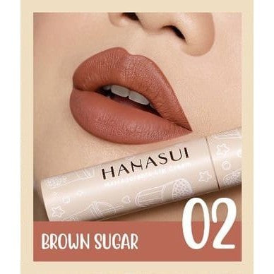 Hanasui Mattedorable Lip Cream Hanasui lipstik 16 Warna