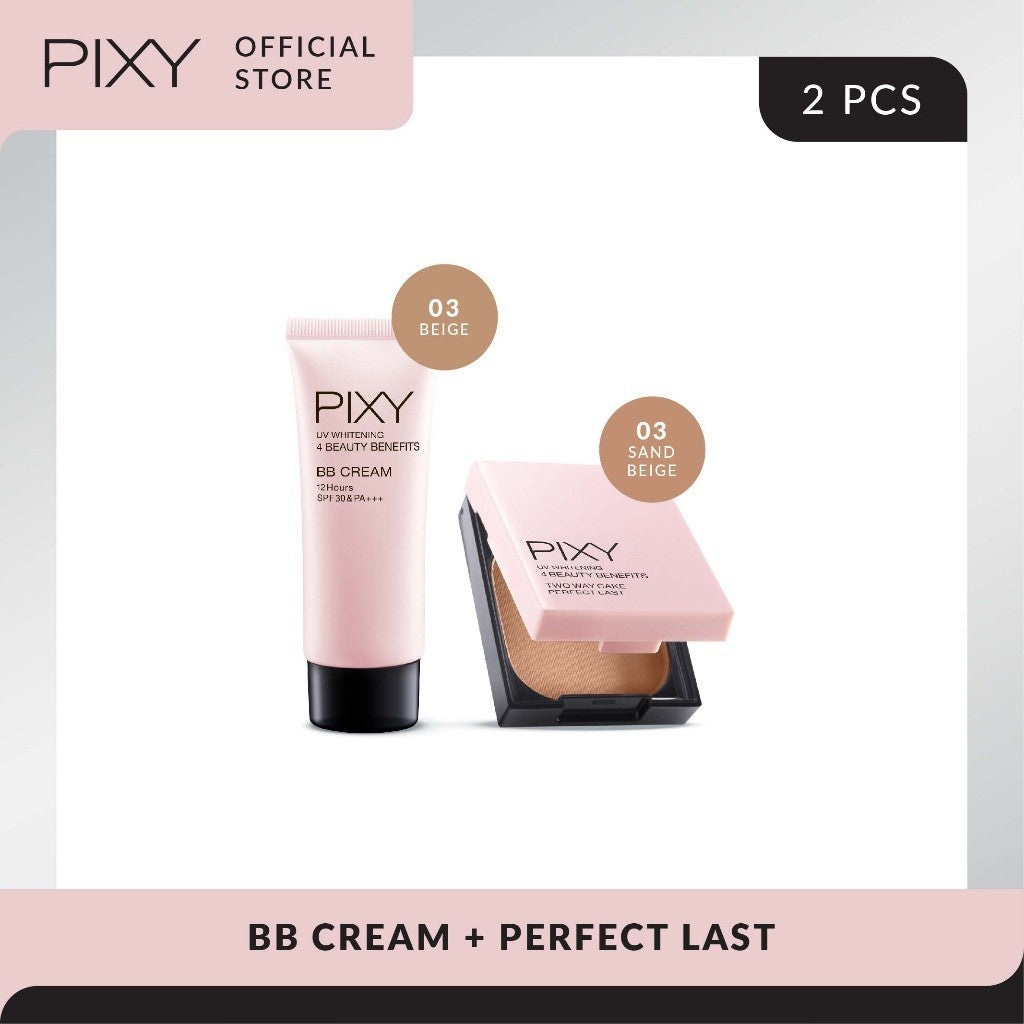 PIXY BB Cream + TWC Perfect Last 03
