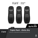 [Creator's Pick] Triple Pack Kahf Deodorant Roll On 45ml x 3