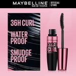 Maybelline Paket Makeup EYE Hypercurl Mascara + Hypersharp Eyeliner - Waterproof Maskara Eye Makeup Black Smudgeproof Panjang Tebal