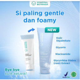 Mineral Botanica Facial Foam 100g Sabun Cuci Pembersih Wajah Perfect Purifying Pink