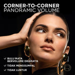 L'Oreal Paris Voluminous Panorama Waterproof Mascara, Smudgeproof, Clumps-free, 24H Longlasting, Panoramic Volume, Dramatic Volume - Maskara Waterproof Anti Air Tahan Lama Hingga 24 Jam Tahan Air Volume Dramatis Loreal Maskara Makeup Make Up