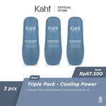 [Creator's Pick] Triple Pack Kahf Deodorant Roll On 45ml x 3