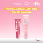 [LIP CARE MENCERAHKAN] NEW! WARDAH Lip Rescue Jelly Balm Dusty Rose - Lip Therapy, Hydrating - Mencerahkan Bibir, Bibir Sehat, Plump - Glossy, Lip Matte, Liptint, Lip Stain, Lipgloss, Lip Cream, Lip tint Waterproof -Tahan Lama - Dark Lips - Bibir Pecah
