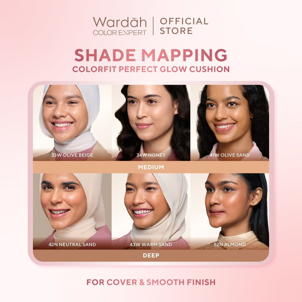 [INNAMA RAMADAN'S PICKS: BUNDLE PALEMBANG] WARDAH SPECIAL COLOURVERSE — 175KGET 3! Colorfit Perfect Glow Cushion + Colotfit Cream Blush + Colorfit Ultralight Matte Lipstick - Makeup