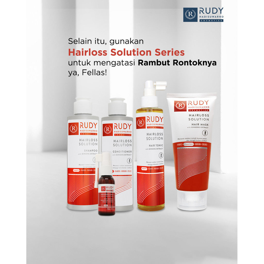 [BUNDLE] Rudy Hadisuwarno Hairloss Solution Shampo 200ml & Tonic 100ml