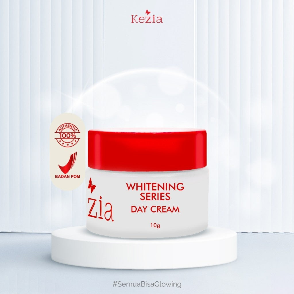 [ FREE FACEMIST 30ML ]  KEZIA Beauty New Whitening Package Series Lengkap - Paket Lengkap Mencerahkan Wajah Moisturizer Pelembab Aging Pencerah Muka Keringencerahkan Kulit Wajah