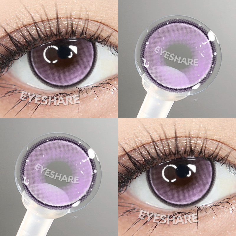 Eyeshare Softlens Big Eyes SAHARA Brown 1Pasang Lensa Kontak 14.5mm Gray Softlen