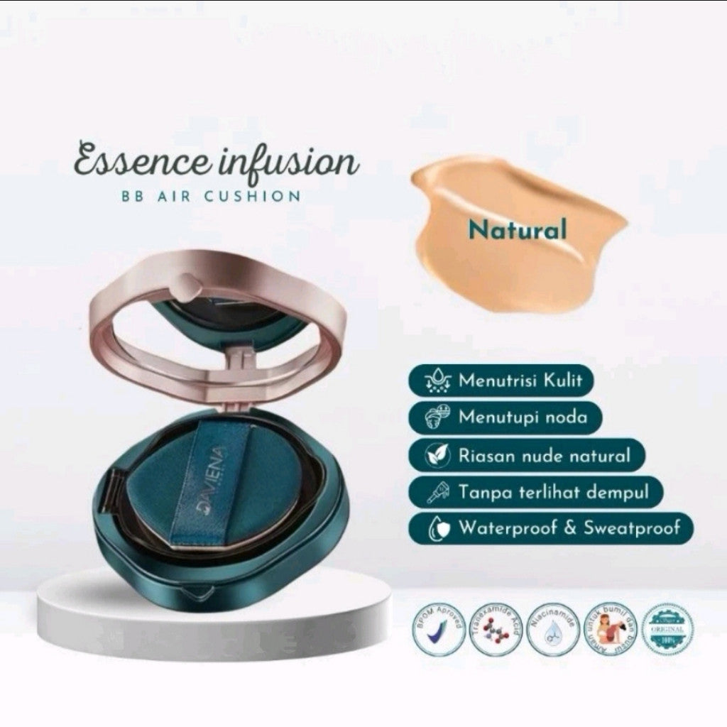 [ FHSTORE ] Daviena Skincare - Essence Infusion BB Air Cushion