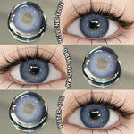 Eyeshare Softlens Big Eyes SAHARA Brown 1Pasang Lensa Kontak 14.5mm Gray Softlen