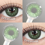 Eyeshare Softlens Big Eyes SAHARA Brown 1Pasang Lensa Kontak 14.5mm Gray Softlen