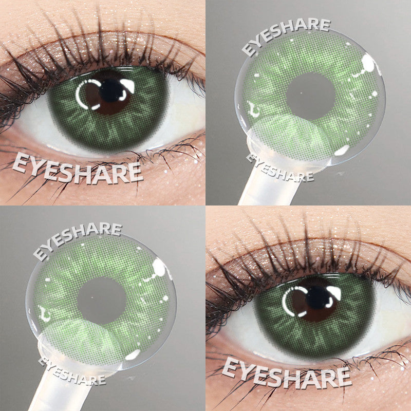 Eyeshare Softlens Big Eyes SAHARA Brown 1Pasang Lensa Kontak 14.5mm Gray Softlen