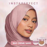 SPECIAL EDITION Instaperfect Skincover Air Cushion SPF 50++++ 11g - Make Up Cushion Foundation Blurring Semi Matte Finish (Real Skin Buildable Coverage, Transferproof, Non Comedogenic)- Bedak Foundation Tahan Lama