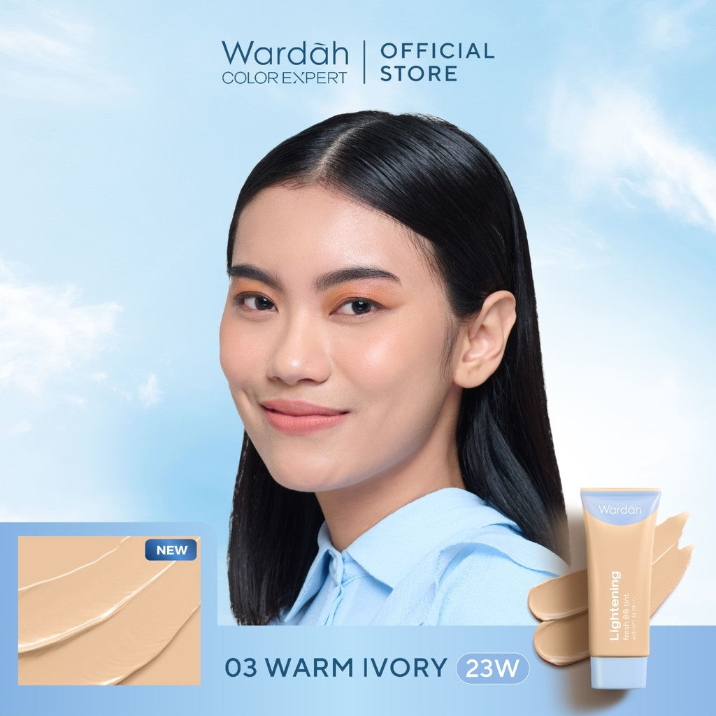 [CREATOR PICKS] WARDAH Lightening Fresh BB Tint 30ml & 15ml - Base Makeup Super Ringan yang Diformulasikan dengan SPF 32 PA+++ dan Serum Niacinamide Untuk Hasil Makeup Flawless dan Cerah - Makeup