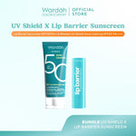 [LIPCARE SUN PROTECTION] WARDAH Lip Barrier Sunscreen SPF 30 PA+++ - Pelembab Bibir 24 Jam - Lip Balm, Lip Therapy, Lip Care, Hydrating - Petrolatum Murni 100% - Memperbaiki, Meregenerasi Sel Kulit Bibir, Menghidrasi, Mengatasi Bibir Pecah - Makeup