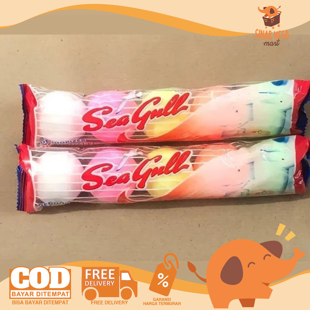 ISI 5 PCS Seagull Kamper Karbol / Pengharum Ruangan Bentuk Bola Warna-warni