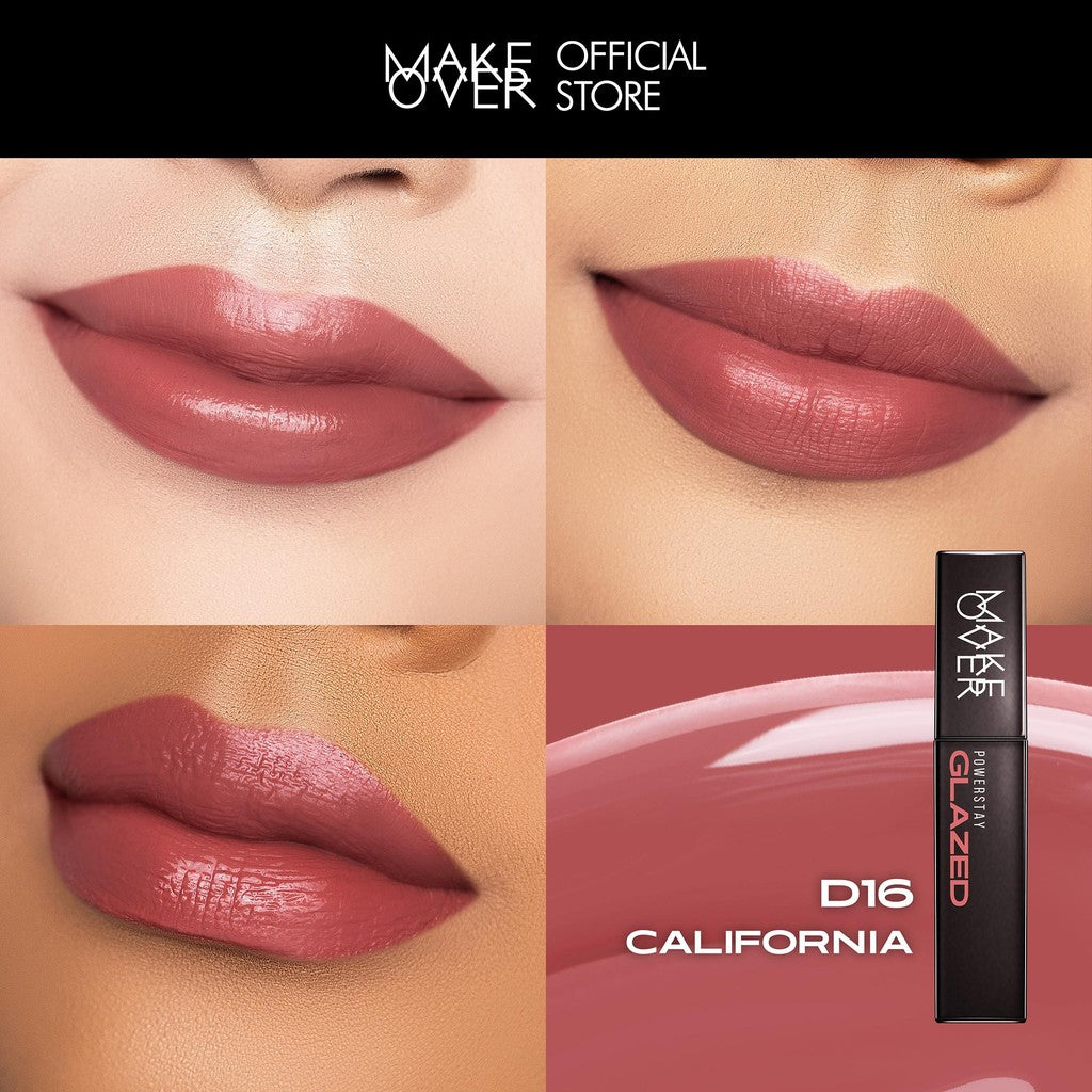 [TINTINTINWIN'S PICKS] MAKE OVER Powerstay Glazed Lock Lip Pigment - Plump Glazed Next Level Lip Gloss Lip Cream Transferproof Pigmented Tahan Lama 24 Jam Ringan Tidak Lengket di Bibir Lipstick Lipcream Lipstik DFW Nadya Hutagalung Pony Mira Agile Zsa Zsa
