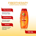 Paket Makarizo Hair Energy Shampoo Untuk Rambut Rontok & Lepek Aloe Melon & Olive Extract 170mL