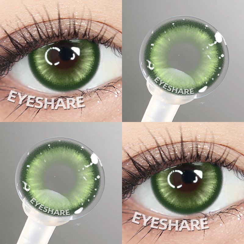 Eyeshare Softlens Big Eyes SAHARA Brown 1Pasang Lensa Kontak 14.5mm Gray Softlen
