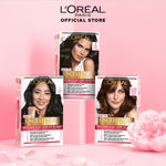 (PAKET HEMAT ISI 2) L'Oreal Paris Excellence Creme Triple Care Hair Color 4.25 Moka Brown (Cat / Pewarna Rambut)