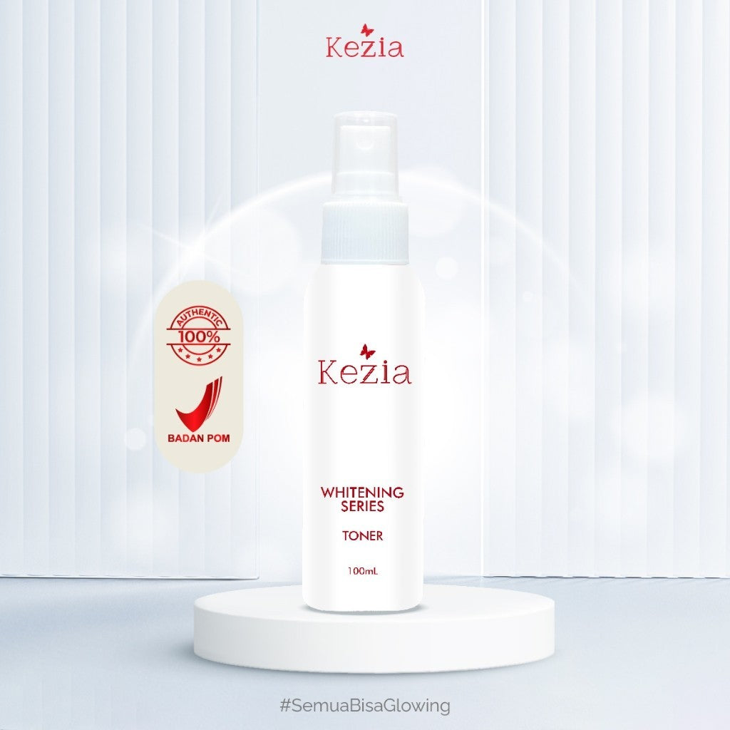 [ FREE FACEMIST 30ML ]  KEZIA Beauty New Whitening Package Series Lengkap - Paket Lengkap Mencerahkan Wajah Moisturizer Pelembab Aging Pencerah Muka Keringencerahkan Kulit Wajah
