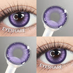Eyeshare Softlens Big Eyes SAHARA Brown 1Pasang Lensa Kontak 14.5mm Gray Softlen