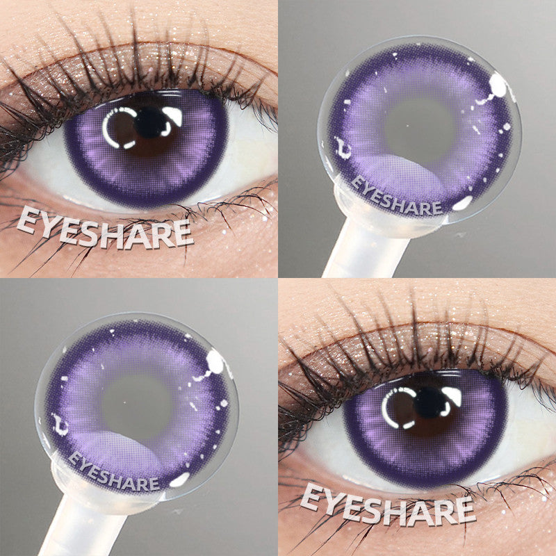 Eyeshare Softlens Big Eyes SAHARA Brown 1Pasang Lensa Kontak 14.5mm Gray Softlen