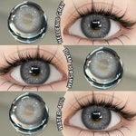 Eyeshare Softlens Big Eyes SAHARA Brown 1Pasang Lensa Kontak 14.5mm Gray Softlen