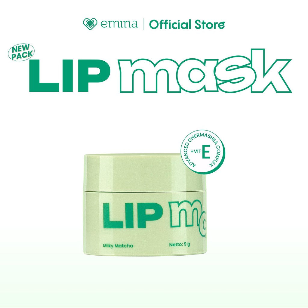 [SPECIAL 11.11] Emina Lip Mask x Musik Tiger - Masker Perawatan Bibir Lembab, High-Moisture Tech, Mencerahkan bibir, menghaluskan dan melembabkan