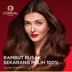L'Oreal Paris Total Repair 5 Repairing Conditioner Memperbaiki Rambut Rusak dengan Ceramide -  265ml  - Hair Care Perawatan Rambut Loreal dengan Ceramide