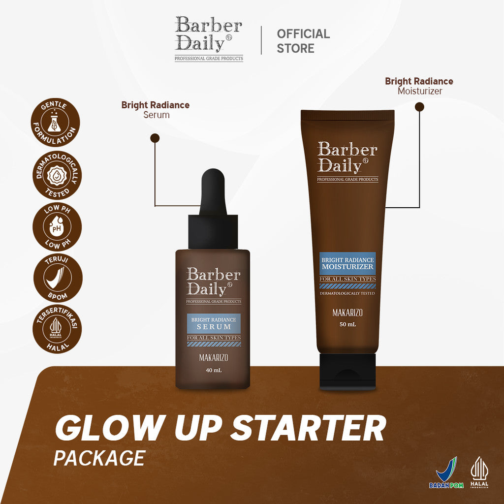 Barber Daily Glow Up Starter Package