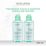 [TWINPACK] WARDAH Micellar Water 100ml All Series - Perfect Bright, Calm and Soothe Nature Daily, Acnederm, Lightening Oil Infused - Pembersih Wajah Make Up Remover Waterproof Tanpa Bilas - Skincare