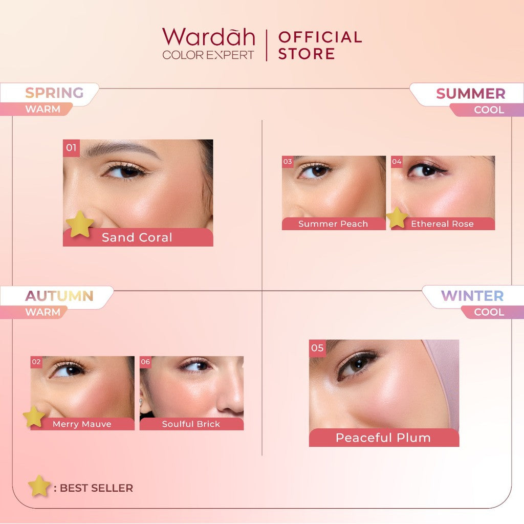 [INNAMA RAMADAN'S PICKS: BUNDLE PALEMBANG] WARDAH SPECIAL COLOURVERSE — 175KGET 3! Colorfit Perfect Glow Cushion + Colotfit Cream Blush + Colorfit Ultralight Matte Lipstick - Makeup