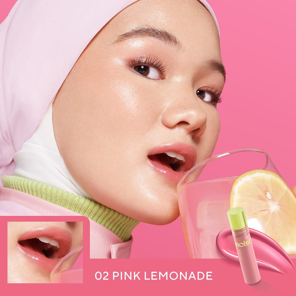 [FLASH SALE] WARDAH Moist Dew Tint 3g - With Oatmilk+Pentavitin - Ombre - Bibir Lembab - Coverage Tahan Seharian 24 Jam - Liptint Lip Stain Lipgloss Lip Tint Lip Matte Lipstick Lip Cream - Glossy Lip Longlasting Waterproof Tahan Lama - Makeup