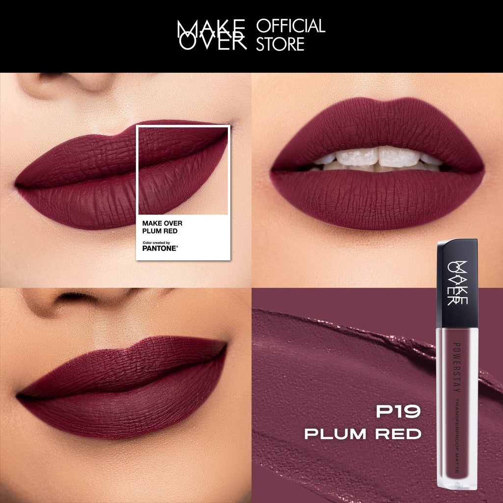 [ SPECIAL PRICE ] MAKE OVER Powerstay Transferproof Matte Lip Cream