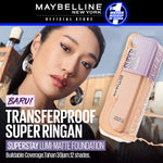 Maybelline Superstay Lumi Matte Liquid Foundation 35 mL – Buildable coverage transferproof ringan makeup tahan lama