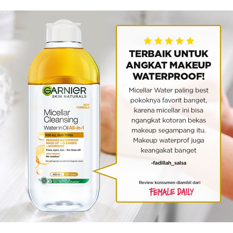 Garnier Micellar Oil-Infused Cleansing Water Skin Care - 50ml