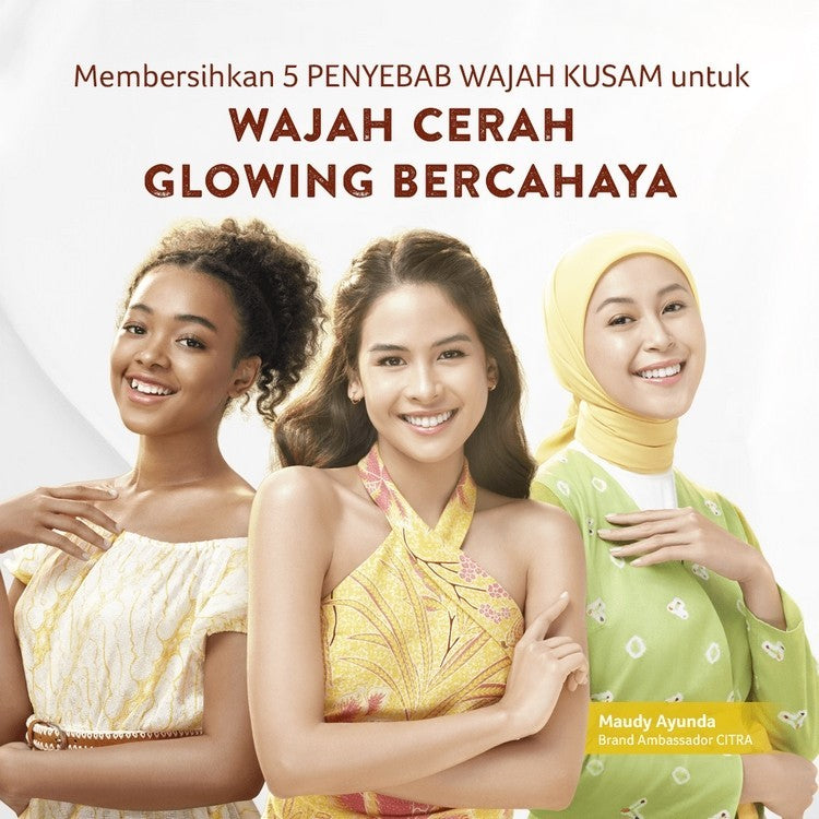 Citra Moisturizer Krim Wajah Pearly Glow UV 40g 2x