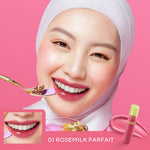 [FLASH SALE] WARDAH Moist Dew Tint 3g - With Oatmilk+Pentavitin - Ombre - Bibir Lembab - Coverage Tahan Seharian 24 Jam - Liptint Lip Stain Lipgloss Lip Tint Lip Matte Lipstick Lip Cream - Glossy Lip Longlasting Waterproof Tahan Lama - Makeup
