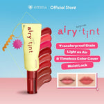Emina Airy Surprise Tint x Muzik Tiger 3 g + Keychain - Lip Tint Ringan, Longlasting, Tahan Lama, Waterproof