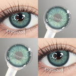 Eyeshare Softlens Big Eyes SAHARA Brown 1Pasang Lensa Kontak 14.5mm Gray Softlen