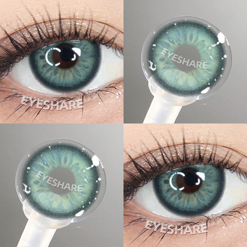 Eyeshare Softlens Big Eyes SAHARA Brown 1Pasang Lensa Kontak 14.5mm Gray Softlen