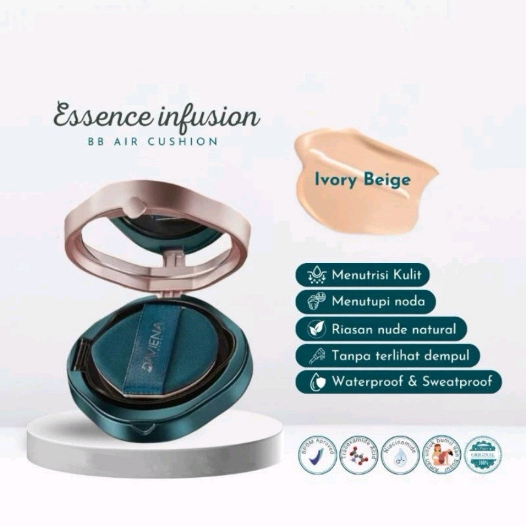 [ FHSTORE ] Daviena Skincare - Essence Infusion BB Air Cushion