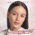 SPECIAL EDITION Instaperfect Skincover Air Cushion SPF 50++++ 11g - Make Up Cushion Foundation Blurring Semi Matte Finish (Real Skin Buildable Coverage, Transferproof, Non Comedogenic)- Bedak Foundation Tahan Lama